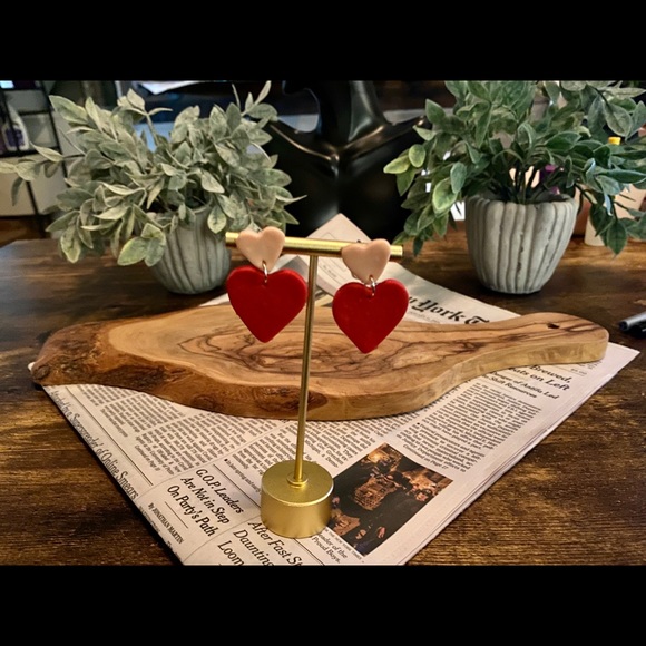 Handmade Clay Earrings | Valentine's Day Series - Picture 5 of 7